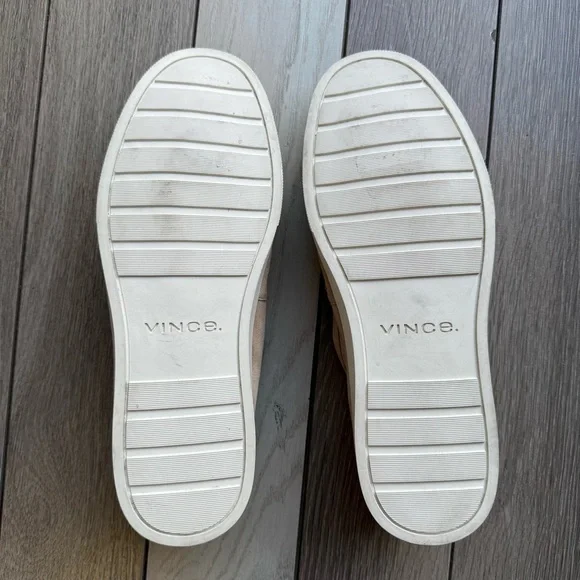 Vince Tan Suede Loafers Slip-On Style - Picture 7 of 9